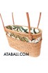 balinese casual design unique ata rattan handwoven handbag